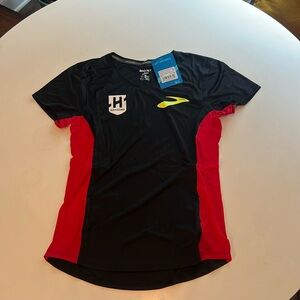 Black / Red Hansons elite stealth short sleeve
